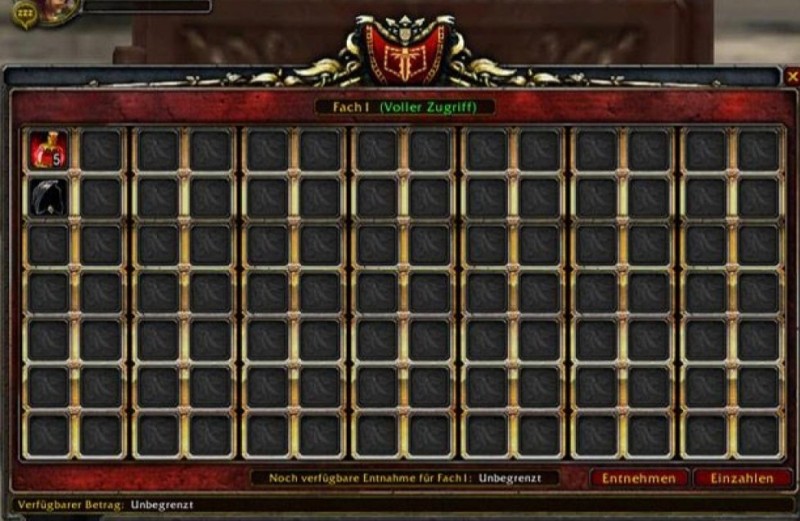 Create meme: guild bank wow 3.3.5, guild bank wow, world of warcraft inventory