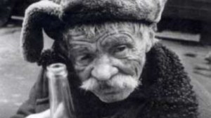 Create meme: homeless drunk, Ivan yegorych, grandpa is an alcoholic