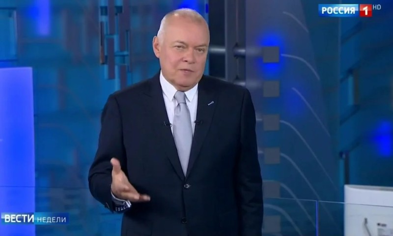 Create meme: kiselyov leading coincidence, kiselyov, news of the week russia 1 dmitry kiselyov