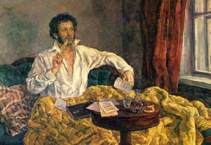 Create meme: portrait of Pushkin, Alexander Sergeyevich Pushkin