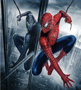 Создать мем: человек-паук spider-man 2002, картинки человек паук враг в отражении, человек-паук 3 враг в отражении постер