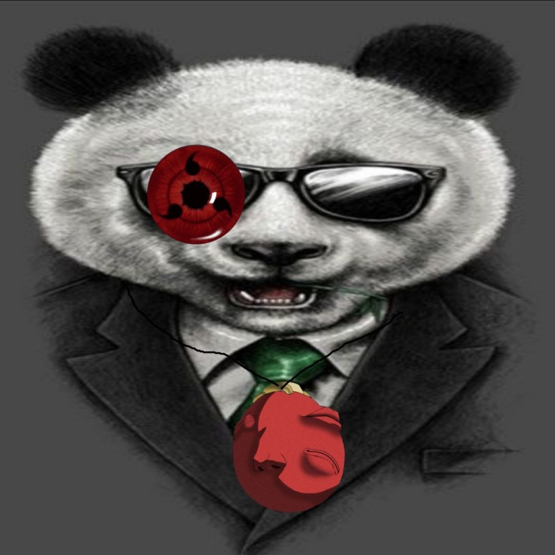 Create meme: Panda , cool Panda, Panda art