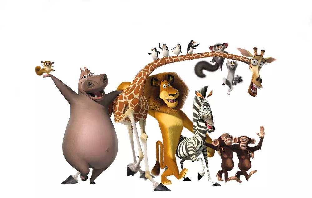 Create meme: heroes of the cartoon madagascar, Heroes of Madagascar Melman, heroes of madagascar