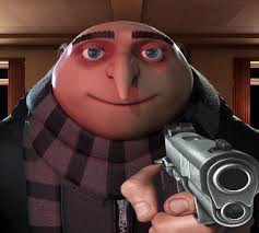 Create meme: meme GRU, GRU from despicable, despicable me