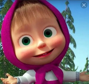 Create meme: Masha from Masha and the bear, Masha and the bear animated series, Masha and the bear Masha