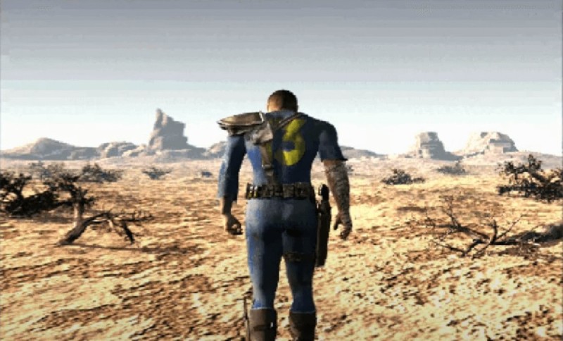 Create meme: game fallout, vault dweller fallout 1, fallout a native of the asylum 13