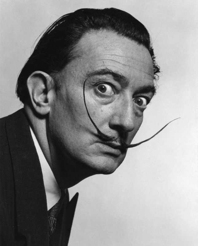 Create meme: salvador dali mustache, painting by Salvador Dali, Salvador Dali 