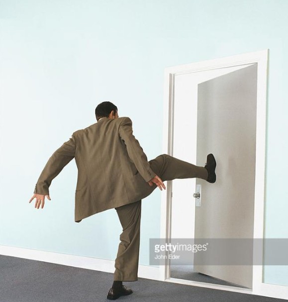 Create meme: opens the door with his feet, door with legs meme, a man opens the door