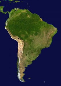 Create meme: map, google map, South America