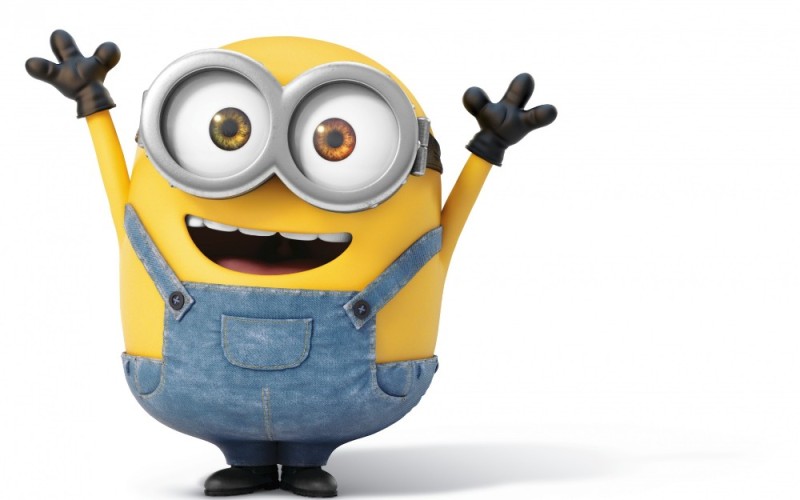 Create meme: minion waves, minions kevin, minion 