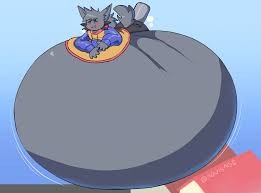 Create meme: belly inflation, inflation, fat furs