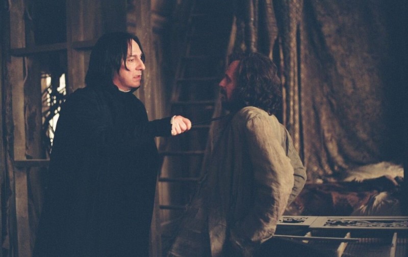 Create meme: Sirius Black and Severus Snape, Severus Snape and Harry, Severus Snape and Harry Potter