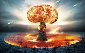 Create meme: atomic bomb explosion, a nuclear strike, atomic explosion