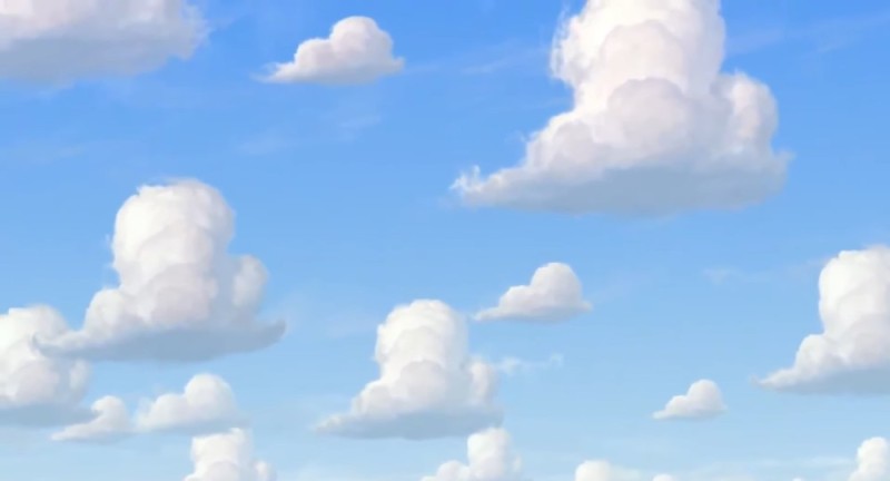 Create meme: sky with clouds , background with clouds, hand-drawn clouds