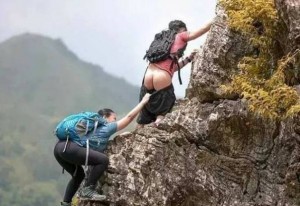 Create meme: Climber, dragging uphill, photo climbing Bashkiria