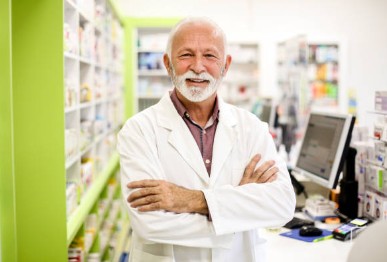 Create meme: pharmacist, The kind pharmacist, pharmacy pharmacist