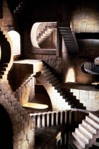 Create meme: escher's staircase maze, Maurice escher stairs, Mauritz cornelis escher stairs