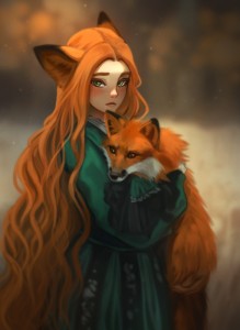 Create meme: Fox, Fox art