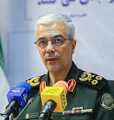 Create meme: chief of staff, Mohammad Bagheri, Chief of the General Staff