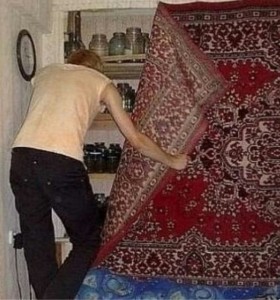 Create meme: carpet joke, the carpet on the wall, carpet