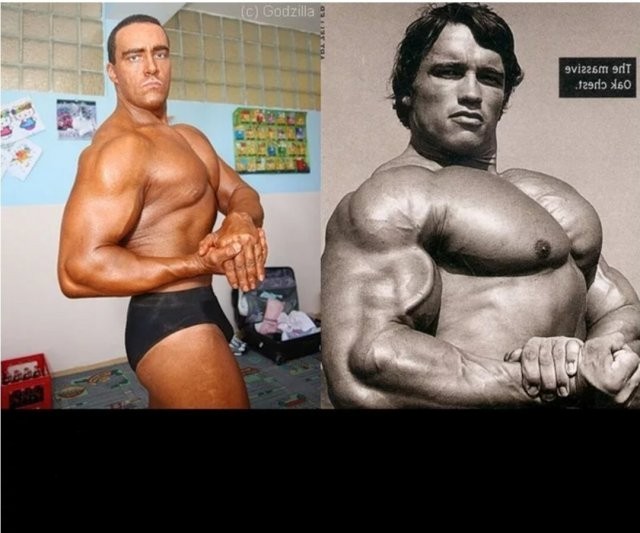 Create meme: Arnold Schwarzenegger , Arnold Schwarzenegger in his youth bodybuilding, bodybuilding Arnold Schwarzenegger