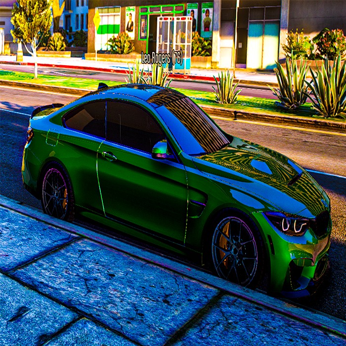 Create meme: bmw M4 green, green bmw, bmw m 4 f 82