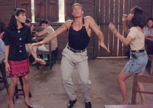 Create meme: dance, kickboxer 1989, that feeling when