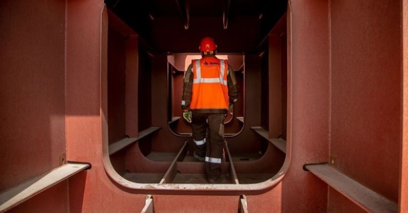 Create meme: confined space photos, construction , the tower of the Central Research Institute of RTK in St. Petersburg