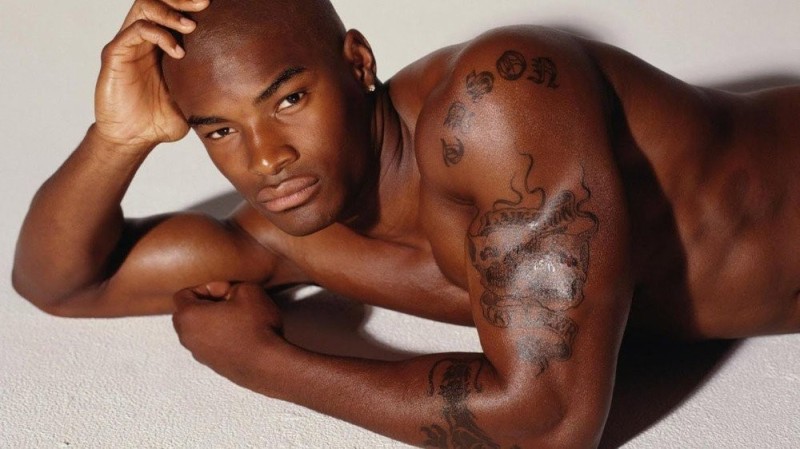 Create meme: beautiful black men, Tyson Beckford