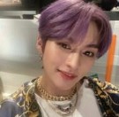 Create meme: pink hair, purple hair, Asian