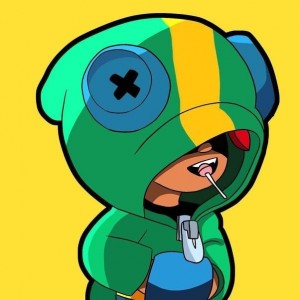 Создать мем: Brawl Stars, леон бравл старс, леон из бравл старс арт