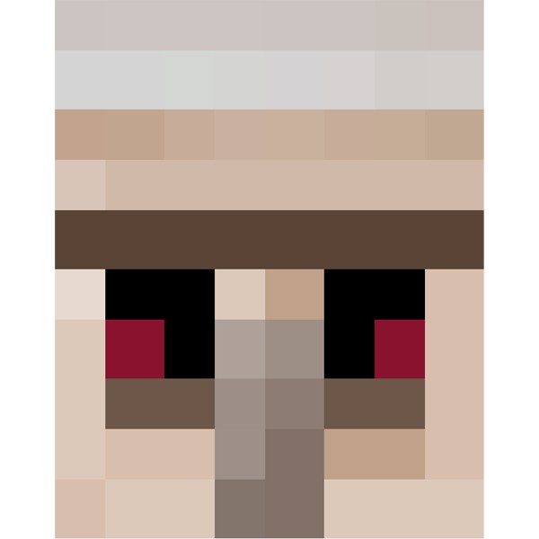 Create meme: the head of the iron golem, the head of the iron golem, golem face minecraft