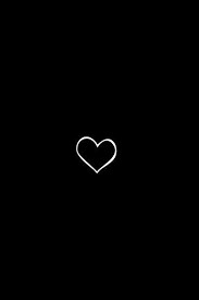 Create meme: black screen with a heart, black background, black background with a heart