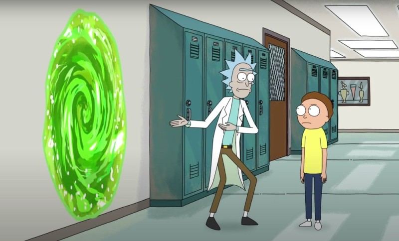 Create meme: Rick and Morty meme adventure 20 minutes, Rick and Morty Morty, Rick and Morty