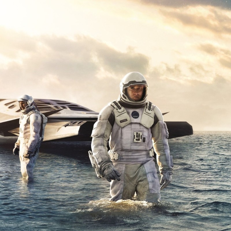 Create meme: interstellar Miller, interstellar 2014, Christopher Nolan Interstellar