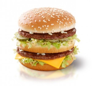 Create meme: cheeseburgers, hamburger, big Mac delivery