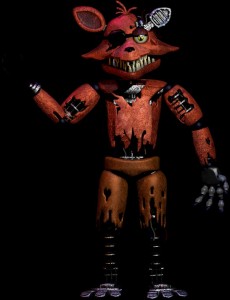 Create meme: five nights at Freddy's, from withered foxy, old foxy