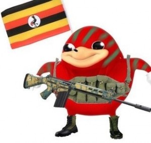 Create meme: Ugandan Knuckles