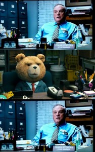 Create meme: bear Ted, ted