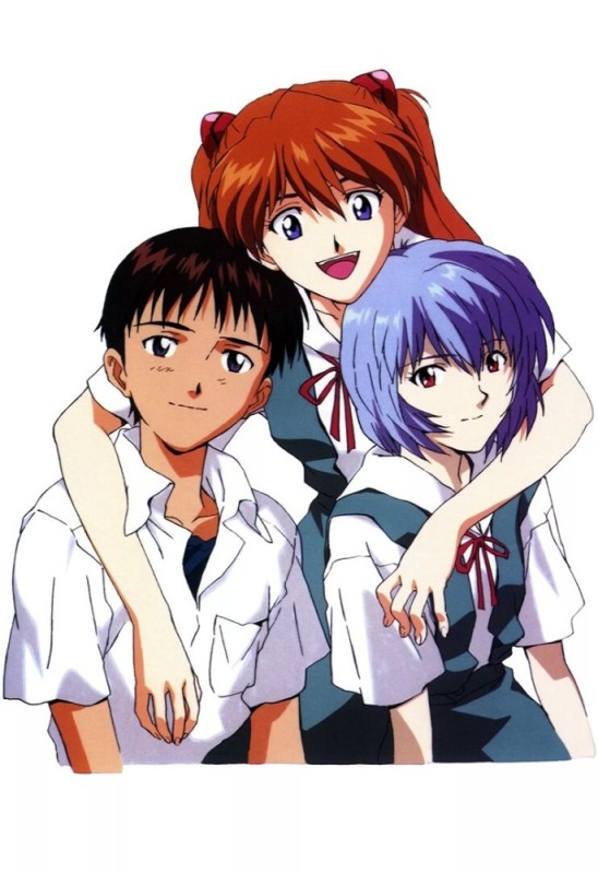 Create meme: Shinji Ikari and Rei Ayanami, evangelion Shinji, Rei Ayanami Evangelion