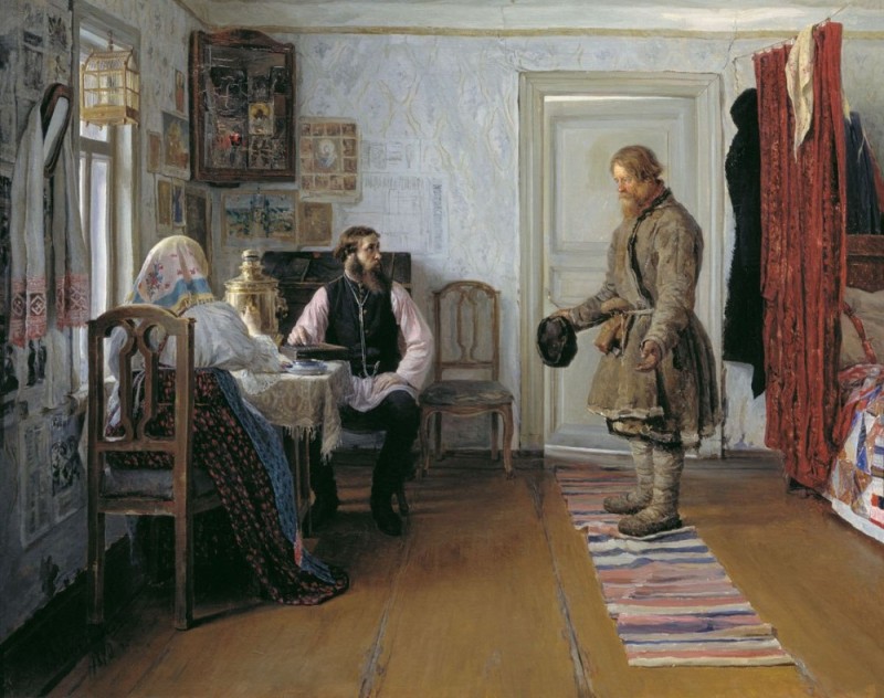 Create meme: bogdanov ivan petrovich 1855-1932, ilya repin household paintings, Repin 