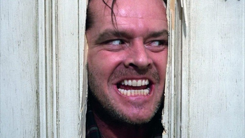 Create meme: the shining Jack, radiance meme, the shining Jack Nicholson with an axe