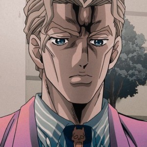 Create meme: jojo cross, Yoshikage Kira Hayato