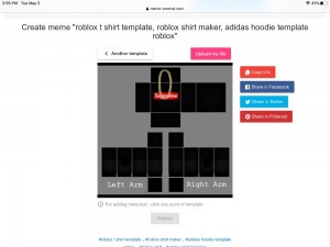 Create meme: roblox template, roblox shirt black, the get clothing