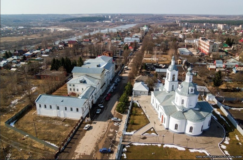 Create meme: St. nicholas church aleksin, church of the intercession of the Most holy theotokos kamyshlov, ascension Cathedral lyskovo