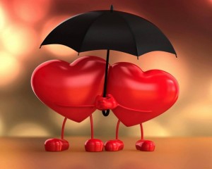Create meme: my heart, red heart, two hearts