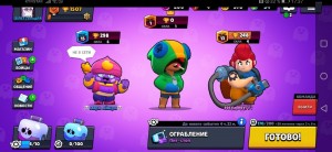 Create meme: Screenshot, Leon brawl stars, account brawl stars