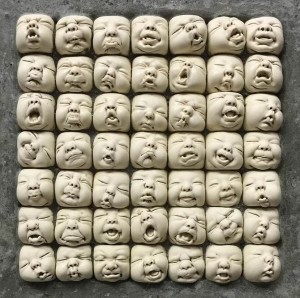 Create meme: dolls from polymer clay, johnson tsang children from polymer clay, the baby's face from polymer clay