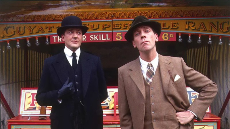 Create meme: Stephen fry Jeeves, Jeeves and Wooster series, Jeeves and Wooster TV series 1990 1993