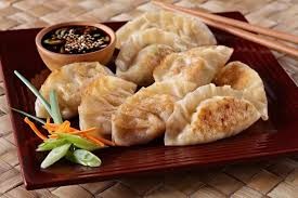 Create meme: Chinese jiaozi dumplings, dumplings, Chinese fried dumplings